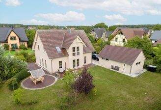 Außenansicht des Hauses vom Garten