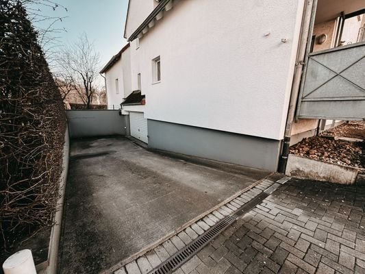 Zufahrt Tiefgarage