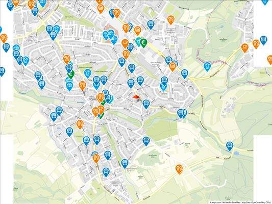 Geolyzer Kartenausschnitt