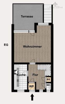 Grundriss Farbig - EG