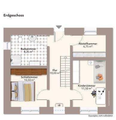 Haus Nr. 1 Grundriss EG