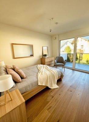 Schlafzimmer mit Westausrichtung 