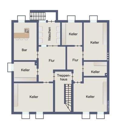 Grundriss Kellergeschoss - 395 