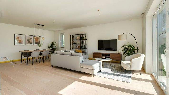 Wohn-Essbereich Erdgeschoss Beispielbild