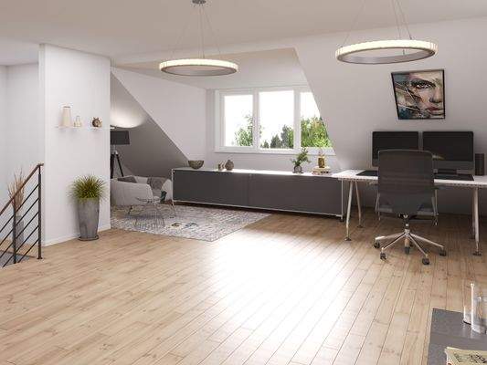 Ausgebauter Studiobereich