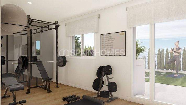 Stylish Townhouses in a Complex with Pool in Alicante La Nucia