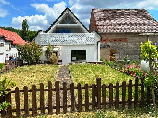 Garten und Dachterrasse