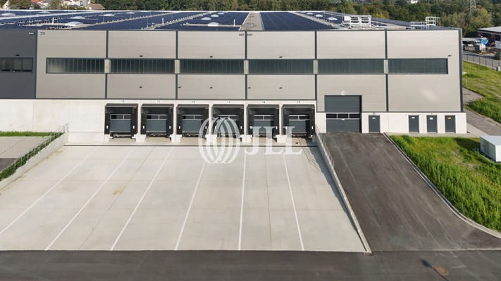 Außenansicht der Andienungen -