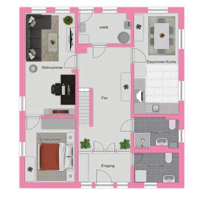 Grundriss Erdgeschoss