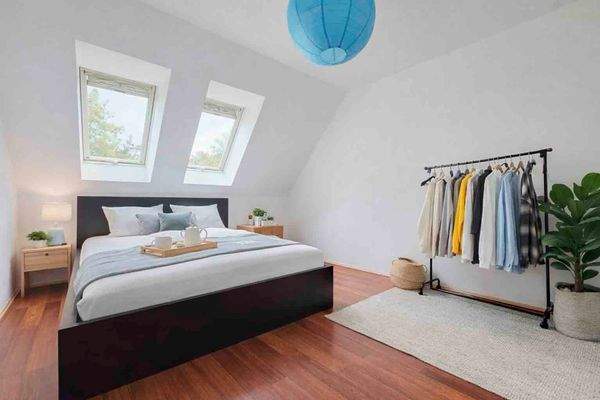 Schlafzimmer I OG (digital gestaged)