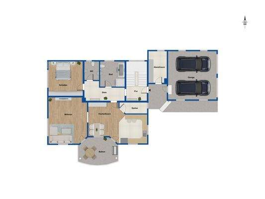 Grundriss Erdgeschoss