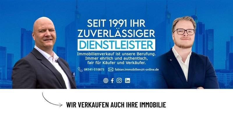 Wir verkaufen auch Ihre Immobilie