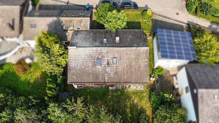 Drohnenaufnahme von oben