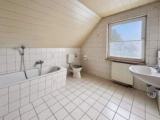 Wannenbad Obergeschoss