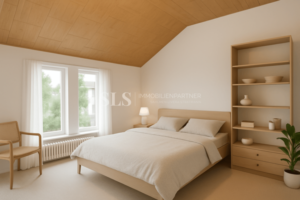 Schlafzimmer KI Visualisierung