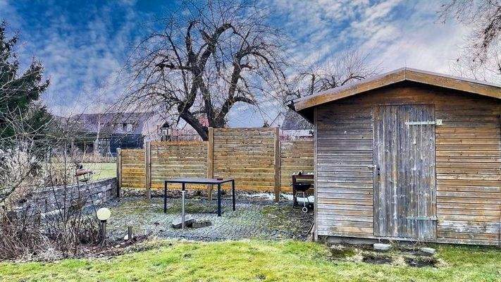 Terrasse mit Sichtschutz