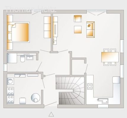 Grundriss Wohnung Erdgeschoss