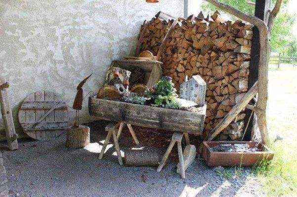 Details an der Partyscheune/Festsaal