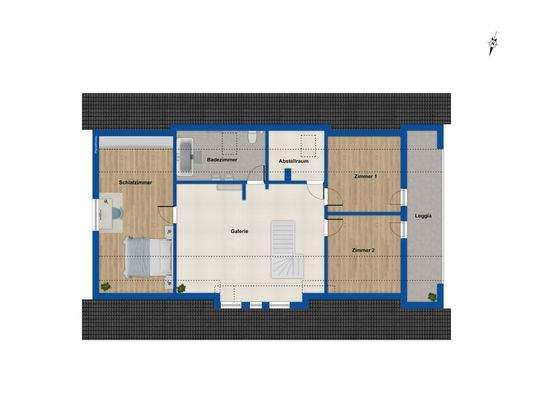 Grundriss Dachgeschoss