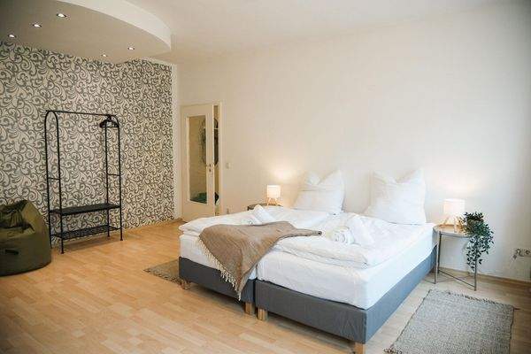 Schlaf- und Wohnbereich