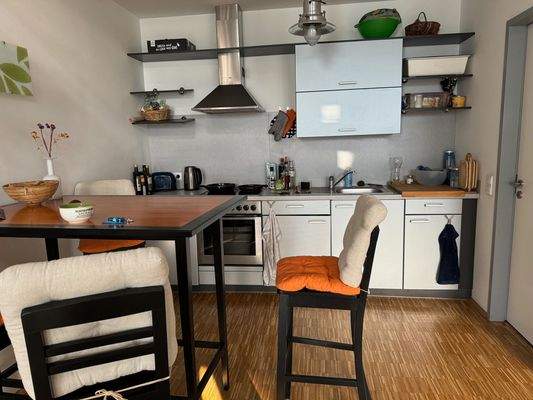 Offene Küche mit Einbau-Küche - EG