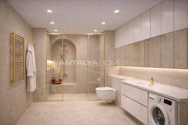 Luxury Sea View Flats with Communal Pool in Alanya Kestel