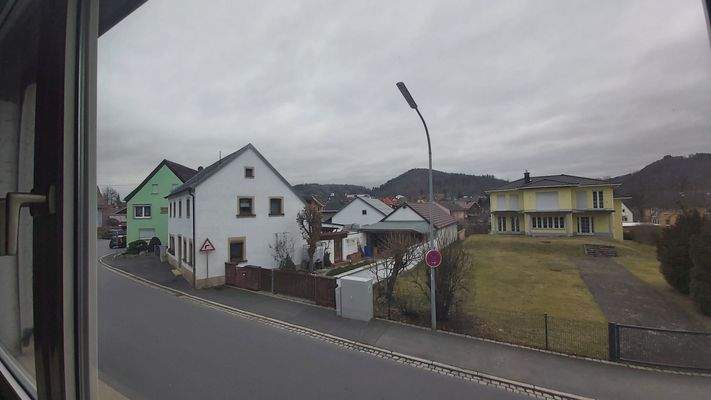 Ausblick vom Wohnzimmer