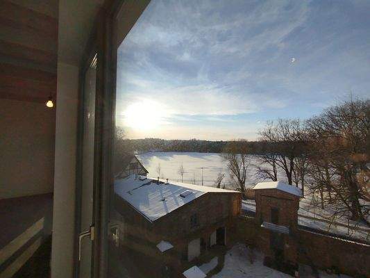 Ausblick Westen Winter 4.OG