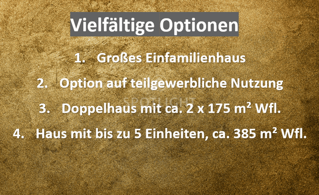 Viele Optionen