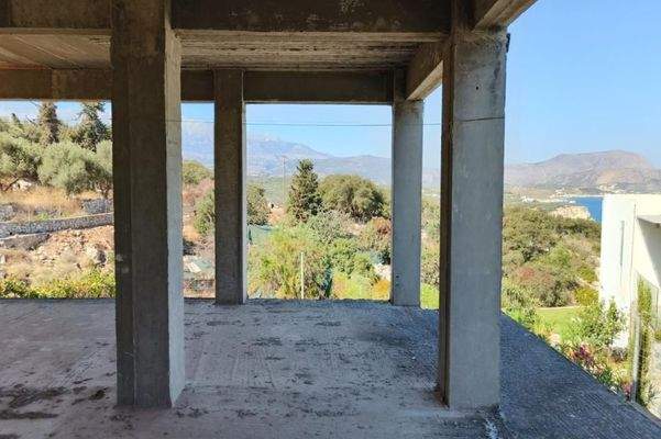 Kreta, Plaka: Erstklassige Entwicklungsmöglichkeit mit Meerblick zu verkaufen