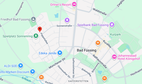 Bad Füssing Garage, Bad Füssing Stellplatz