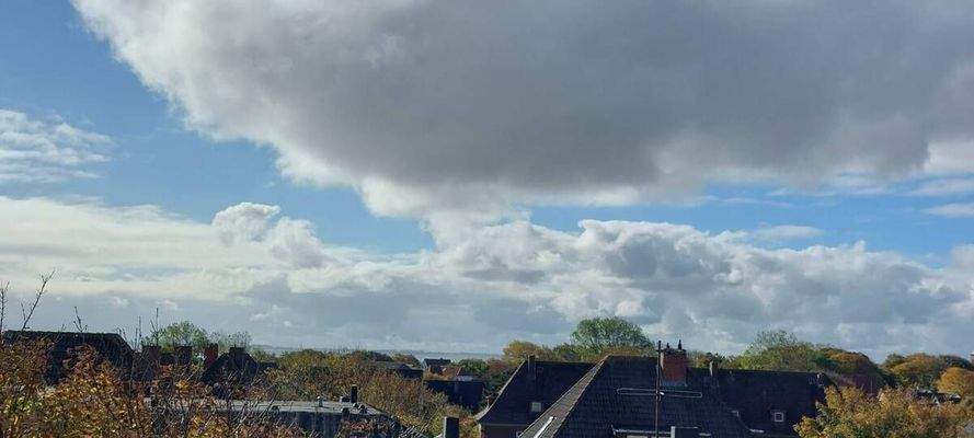 Ausblick Schlafzimmer Festland