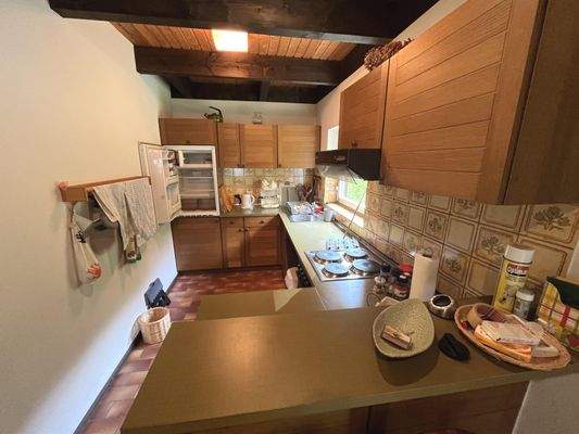 Küchenbereich Hauptwohnung im EG