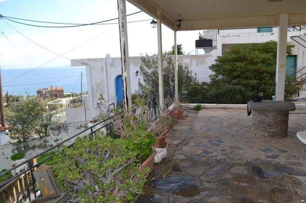 Kleines Hotel mit Meerblick, in der Nähe von Strand und Stadt auf Kreta