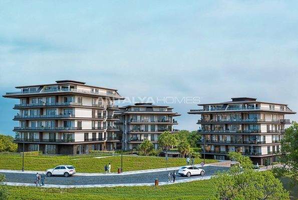 Apartments within Walking Distance of the Sea in Alanya Kestel