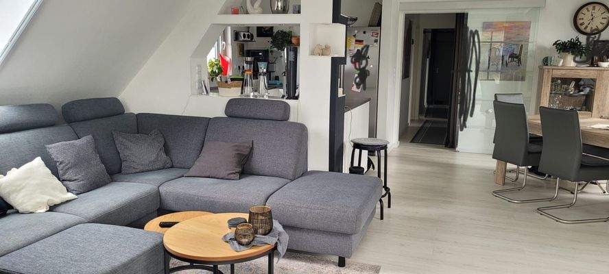 Ess-/Wohnbereich Wohnung 4