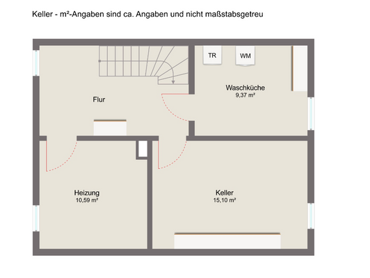 Grundriss Kellergeschoss