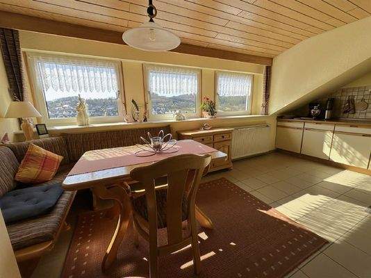 Wohnküche im Dachgeschos