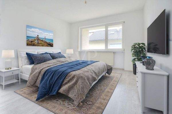 Schlafzimmer - mögliche Möblierung