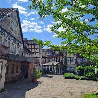 Aufgang zur kleinen Wohneinheit