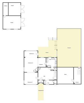 Haupthaus Erdgeschoss