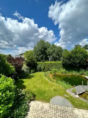 Blick aus OG in den Garten