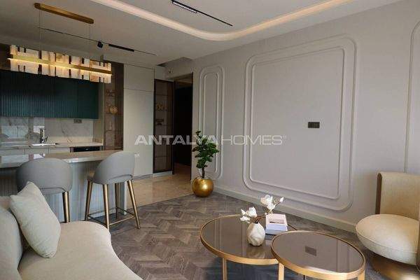 Flats with Large Spaces in Mersin with Nature and Sea Views
