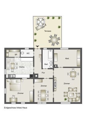 linkes Haus EG