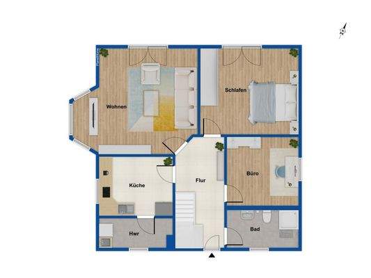 Grundriss Erdgeschoss