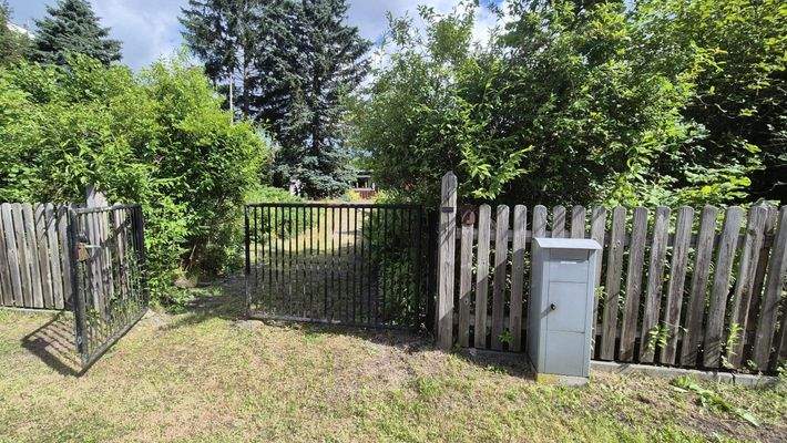 Zugang zum Grundstück