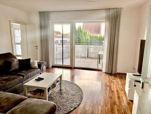 Wohnzimmer Musterwohnung