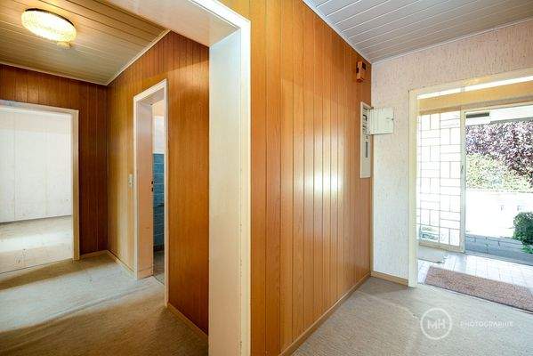 Flur zum Schlaftrakt