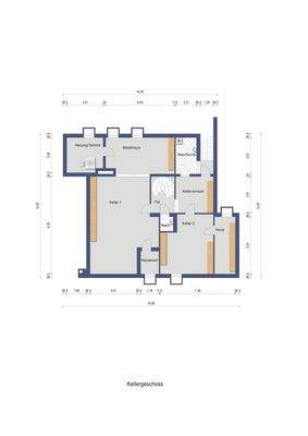 Grundriss Kellergeschoss