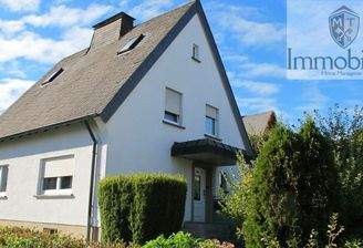 Haus Vorder- und Seitenansicht